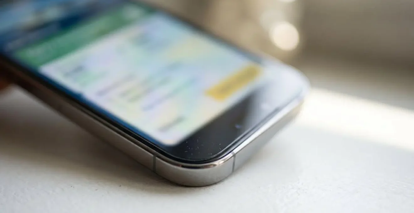 Nahaufnahme eines Smartphones mit Buchungsbestätigung auf dem Display, modernes Interface, scharfer Fokus